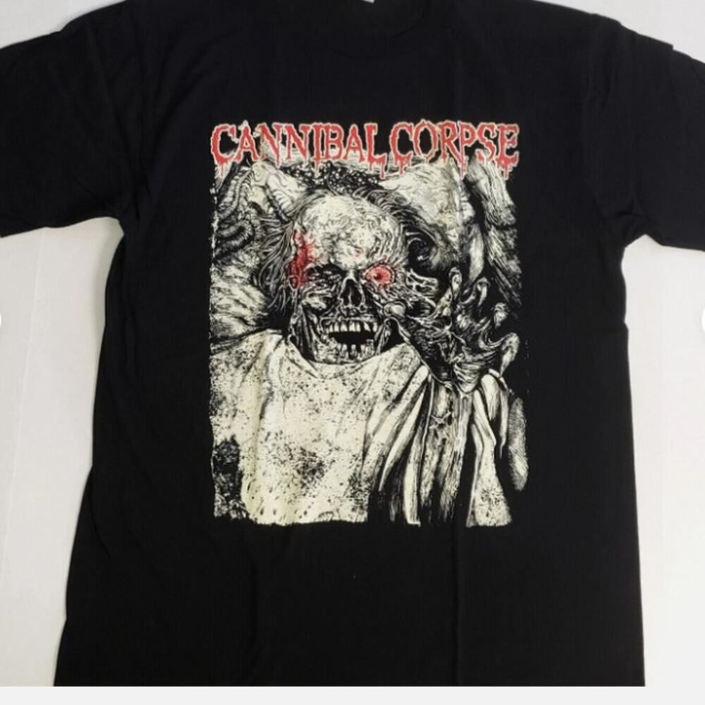 RARE CANNIBAL CORPSE GRAPHIC METAL BAND ART TEE SIZE XL